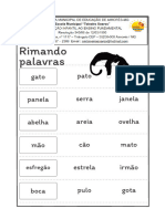 Complete as palavras e interpretação de texto