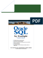 Solution Manual for Oracle SQL By Example, 4/E 4th Edition Alice Rischert 2024 scribd download full chapters