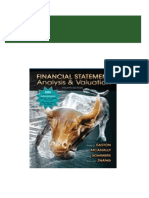 Instant download Test Bank for Financial Statement Analysis & Valuation, 4th Edition, by Easton, McAnally, Sommers, Zhang, pdf all chapter