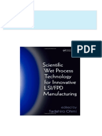 Get Scientific Wet Process Technology for Innovative LSI FPD Manufacturing 1st Edition Tadahiro Ohmi PDF ebook with Full Chapters Now