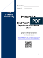 Primary Final Year Handbook 2024