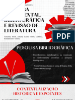 Grupo 1 Pesquisa Bibliográfica, Documental e Revisão de Literatura (1)