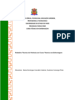 relatório tecnico enfermagem 