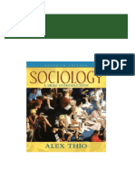 Test Bank for Sociology A Brief Introduction, 7th Edition : Thio all chapter instant download