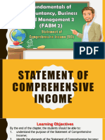 Statement of comprehensive income