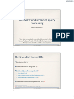 L1 Distributed QueryProcessing