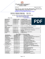 PROVISIONAL SCHEDULE OF B.A._ B.SC._B.COM. (HONOURS & PROGRAM), BBA_BCA & BHM SEMESTER-V EXAMINATIONS -2024