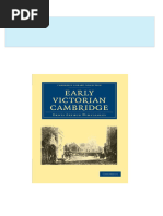 Download full Early Victorian Cambridge 1st Edition Denys Arthur Winstanley ebook all chapters