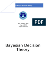 4.1 Bayes Decision Theory