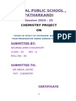 393427652-Chemistry-Project-on-Study-of-Effect-of-Potassium-Bisulphite-as-Food-Pre-servative-Under-Various-Conditions