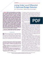 Capacity_Planning_Under_Local_Differential_Privacy_With_Optimized_Budget_Selection