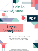 Ley de semejanza-PSI 555