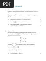 AIHL Calculus Worksheet