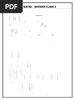 Xii Maths Revision 2