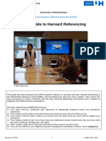 CASE Guide to Harvard Referencing 2021-2022 EMMANUEL NIGERIa