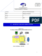 Cours Architecture Des Ordinateurs