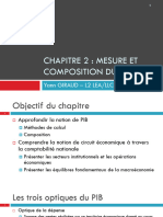 Chapitre 2 Mesure Et Composition Du PIB