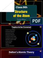 Class 9th- Structure of the Atom ( Prashant Kirad )