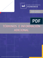 Términos e Información Adicional