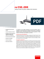 Barco ClickShare CSE-200 Fiche Produit FR