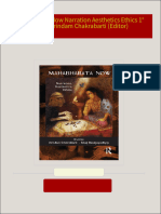 PDF Mahabharata Now Narration Aesthetics Ethics 1° Edition Arindam Chakrabarti (Editor) download