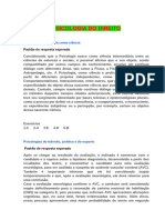 PSICOLOGIA DO DIREITO,   SOCIOLOGIA GERAL DO DIREITO e TEORIA DA EMPRESA