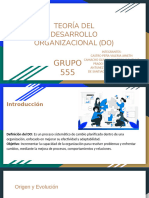 TEORIA DEL DESARROLLO ORGANIZACIONAL