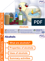 alcohols - IGCSE