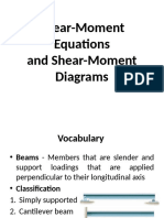 Week 13. Shear-Moment Equations