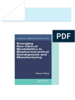 Get Emerging Non Clinical Biostatistics in Biopharmaceutical Development and Manufacturing 1st Edition Harry Yang PDF ebook with Full Chapters Now