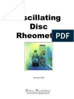 Oscillating Disc Rheometer Technical DataSheet