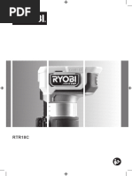 RTR18C_Brushless 6.4mm (1-4”) Trim Router Tool Only