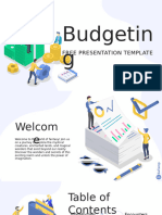 Budgeting PowerPoint Template by EaTemp