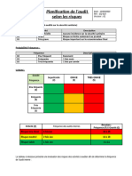 Planification de l'audit selon les risques 2