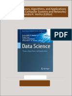 Data Science: Theory, Algorithms, and Applications (Transactions on Computer Systems and Networks) Gyanendra K. Verma (Editor) all chapter instant download