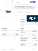 SKF 3308 A_C3 specification