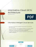 Informatica Cloud (IICS) Architecture