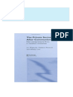 The Private Sector after Communism New Entrepreneurial Firms in Transition Economies 1st Edition Vladimir Banacek All Chapters Instant Download