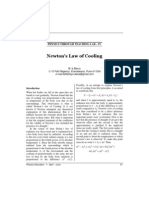 Newton's Law of Cooling: Physics Through Teaching Lab - Iv