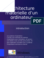 Architecture Materielle Dun Ordinateur