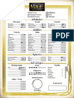 WOD character sheet