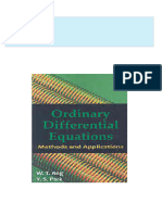 Download Ordinary Differential Equations Methods and Applications 1st Edition W.T. Ang ebook All Chapters PDF