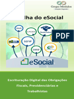 Cartilha eSocial -  GRUPO DE MODULOS