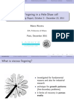 Radial Fingering in A Hele-Shaw Cell: Ladhyx Internship Report, October 3 - December 23, 2011