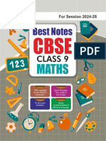 Class 9 Mathematics Notes for Session 2024 25 Chapter 9 Circles