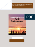 [Ebooks PDF] download Organisational Ethics in the Built Environment 1st Edition Jason Challender full chapters