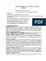 Contrato de Arrendamiento para Inmueble de Vivienda Urbana