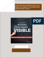 Get The Power of Making Thinking Visible Practices to Engage and Empower All Learners 1st Edition Ron Ritchhart Mark Church PDF ebook with Full Chapters Now