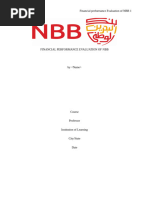 Financial Performance Evaluation of NBB Revision Final 3