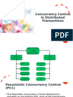 Concurrency Control in Distributed Transactions (1)